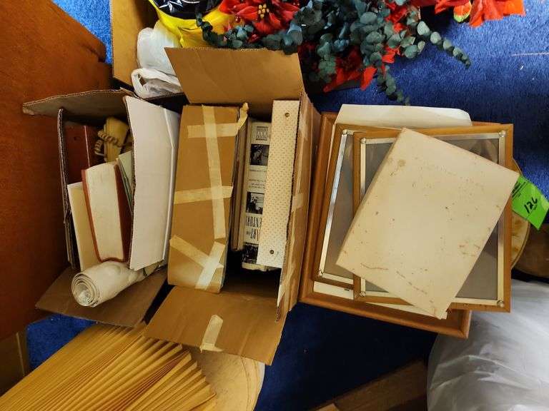 Christmas decorations, lamp shades, cushions , and miscellaneous