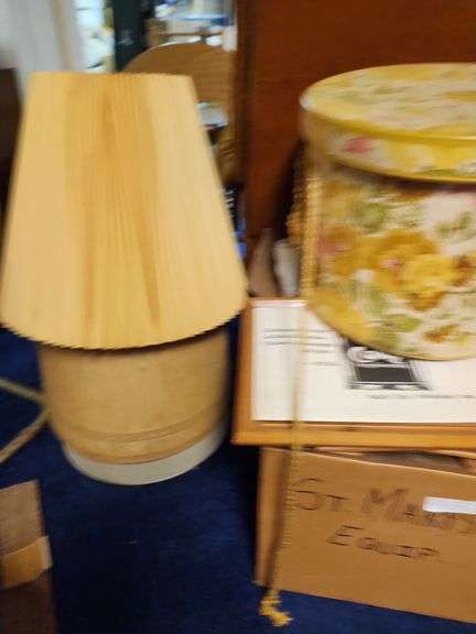 Christmas decorations, lamp shades, cushions , and miscellaneous