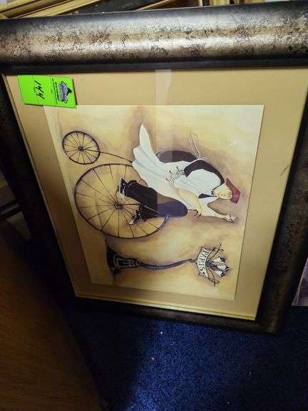 Stained glass, frames and pictures