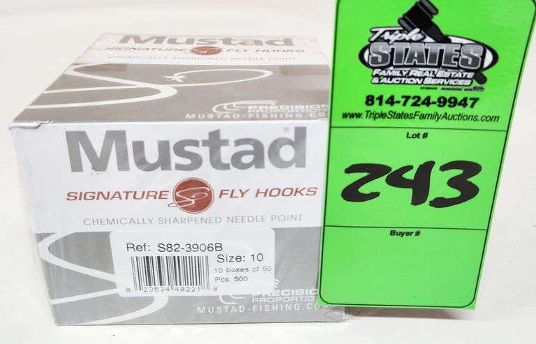 Mustad Signature Fly Hooks
