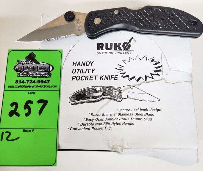 Ruko Utility Pocket Knives