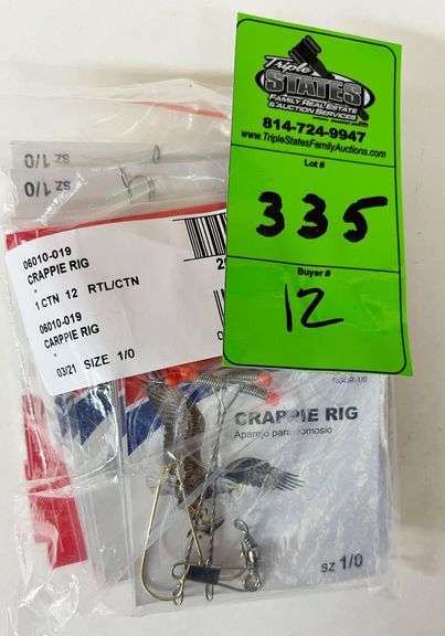 Eagle Claw Crappie Rigs