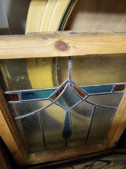 Stained glass, frames and pictures
