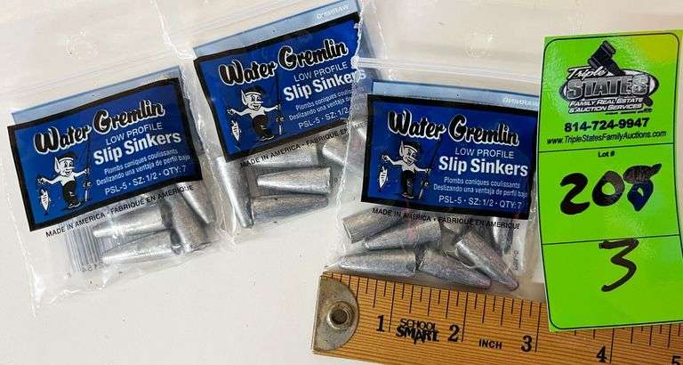 Water Gremlin Slip Sinkers