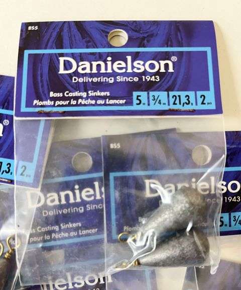 Danielson Bass Casting Sinkers