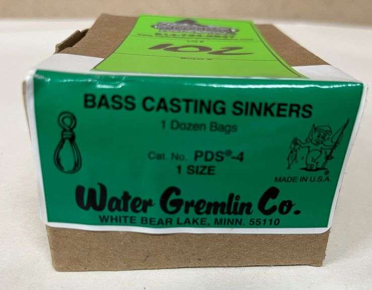 Water Gremlin Bass Casting Sinkers