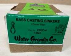 Water Gremlin Bass Casting Sinkers