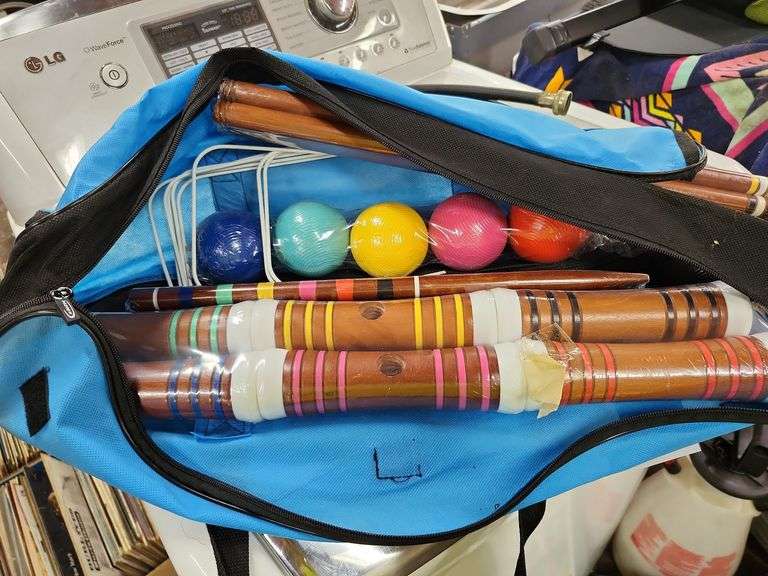 Croquet yard game NEW