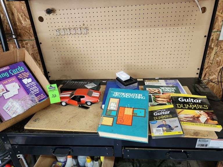 Books, Metal diecast car