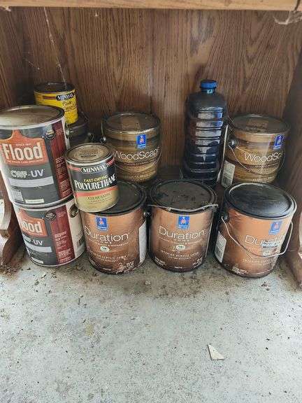 Desk and Hutch with paint below
