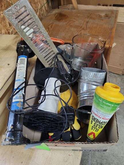 Caulking gun rope miscellaneous items
