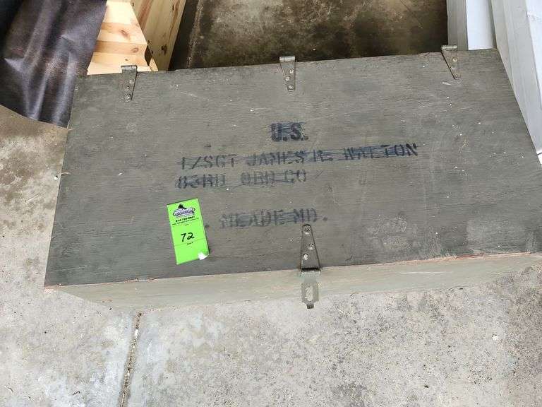 Military storage box
