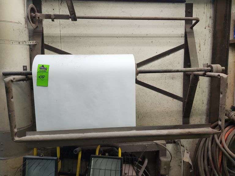 Auto Body masking paper and holder