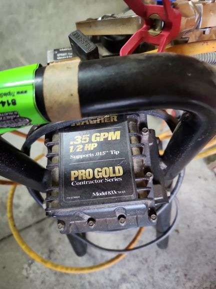 Pro Gold horsepower paint sprayer