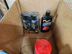 Polish, cleaners, magnetic strip