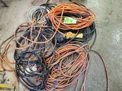 Extension cords and trouble light