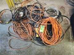 Extension cords and trouble light