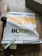 Advertisement signs quantity of three