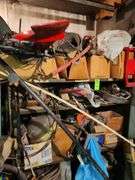 Shelving unit and contents