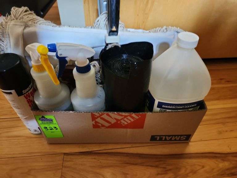 Cleaning supplies