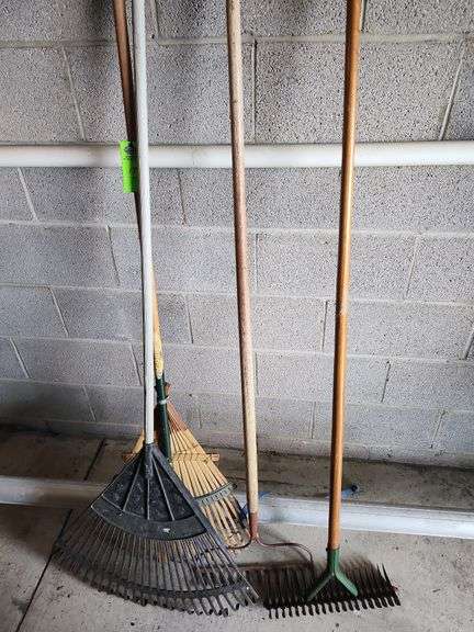 Rakes and cultivator