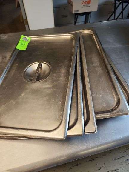 Chafing lids