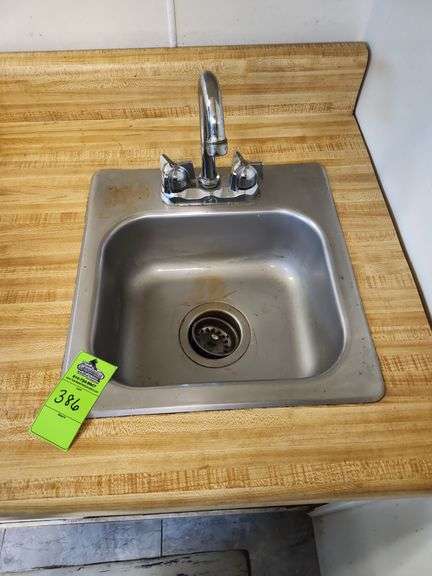 Stainless steel hand sink