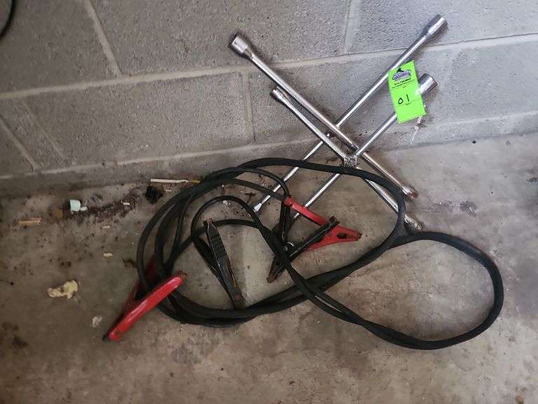 Two four ways and a set of jumper cables