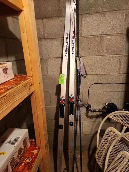 Cross Country Skis and poles