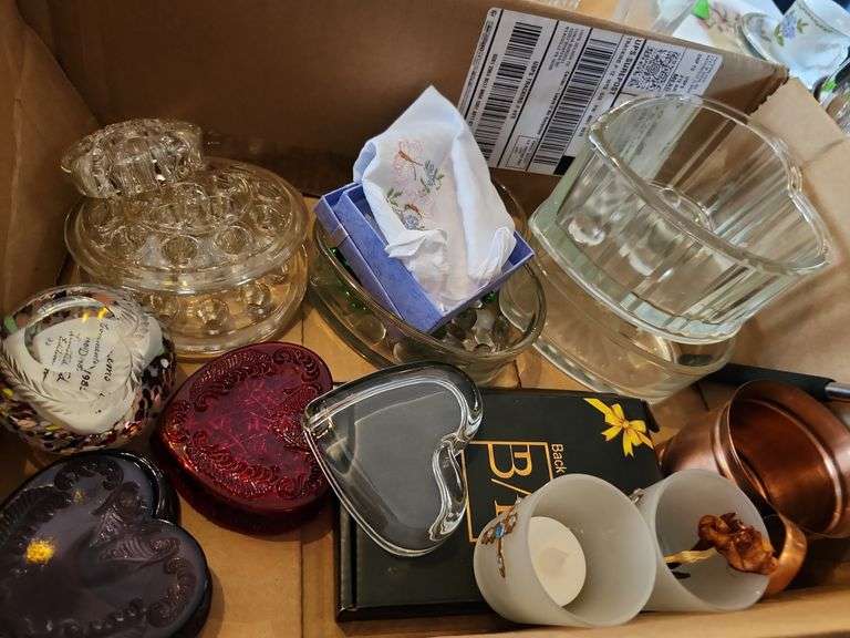 Heart shape glass
