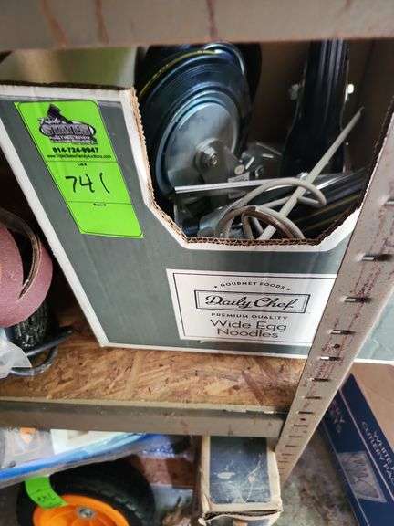 Lawn stake and casters