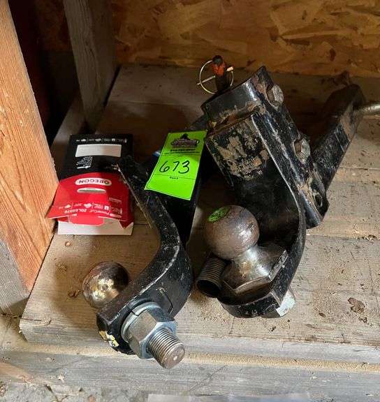 Assorted trailer hitches