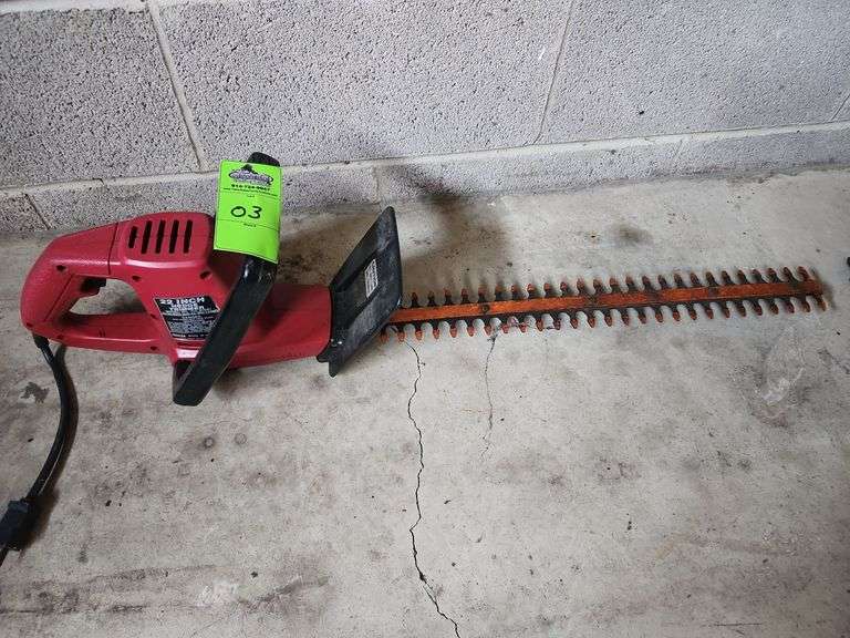 Craftsman 22-inch hedge trimmers Electric