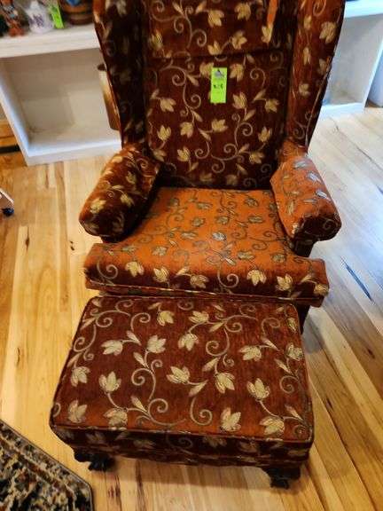Chair and ottoman