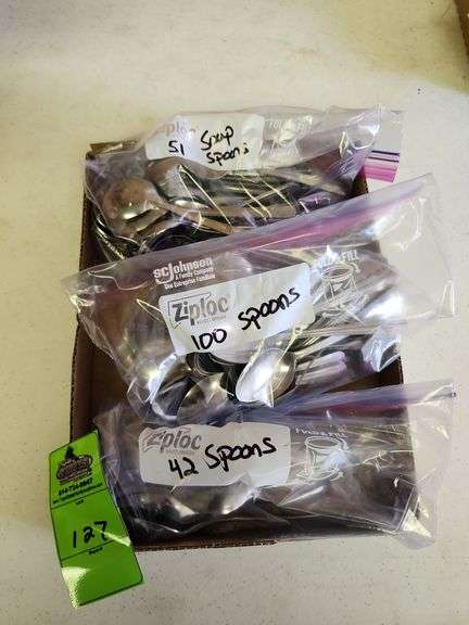 Spoons and soup spoons