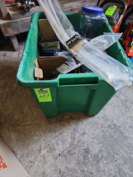 Assorted nails and screws