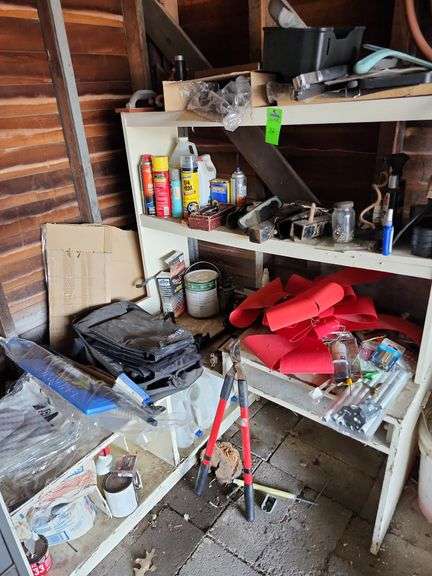 Shelving unit and all contents