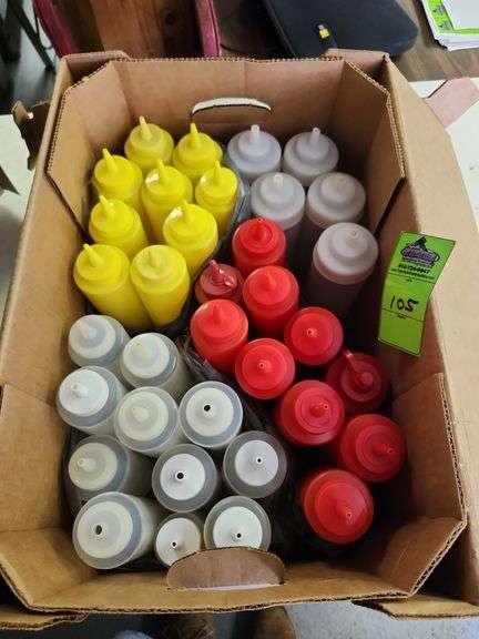 Condiment bottles