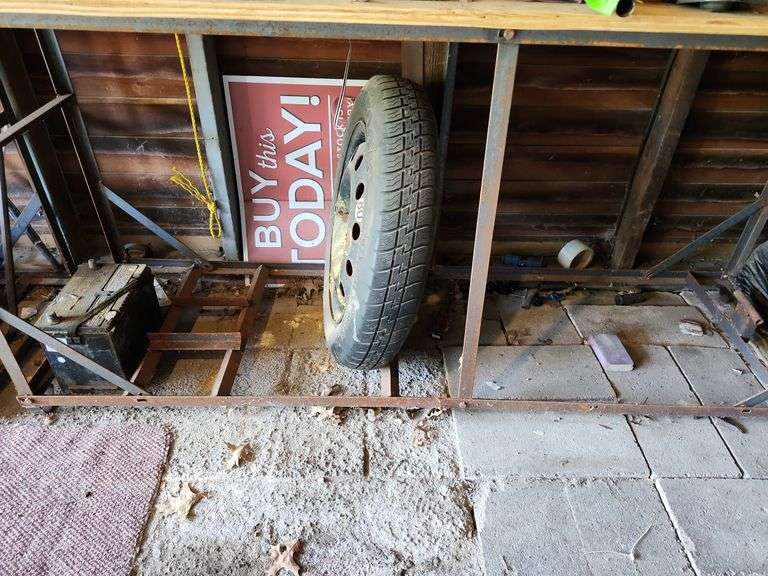 Workbench with all contents on it and under
