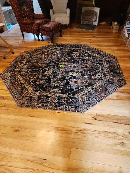 Octagon carpet 8 foot