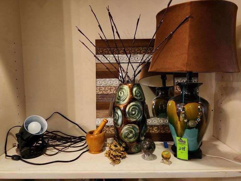 Lamps and knickknacks
