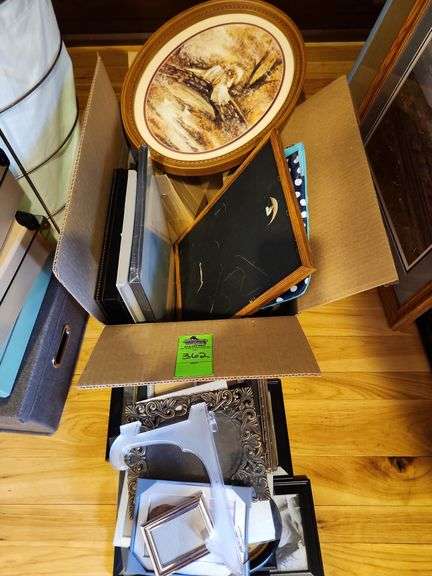 Picture frames and some pictures