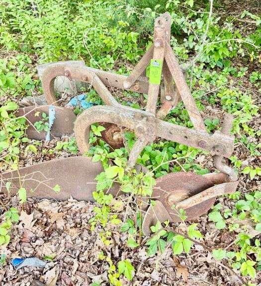 Two bottom plow