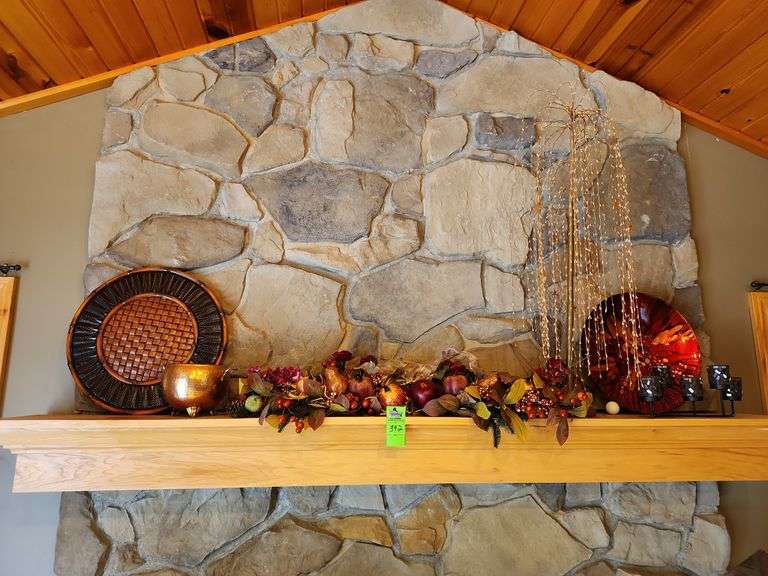 Everything on top of mantle mantle not included