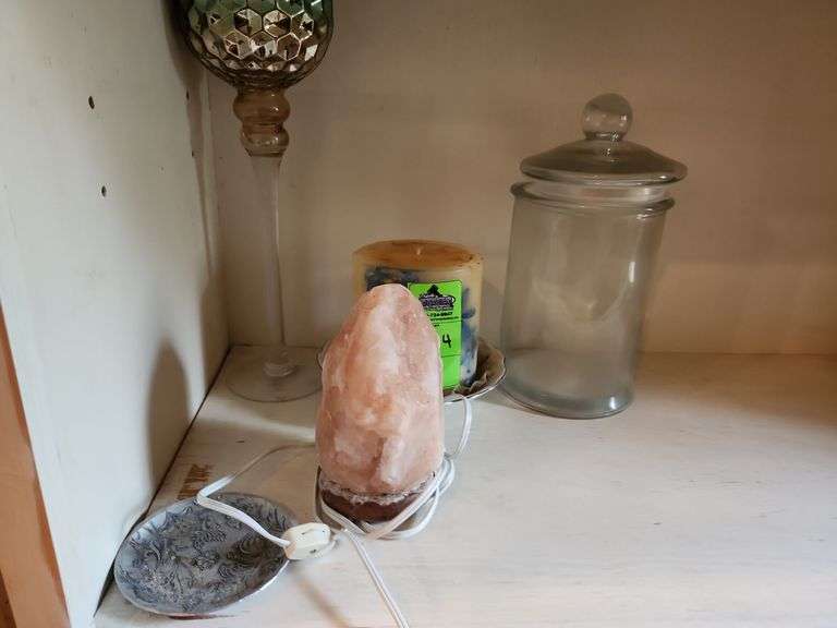 Wax melted, candle