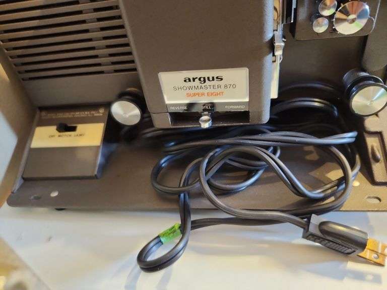 Antique movie projectors quantity of two