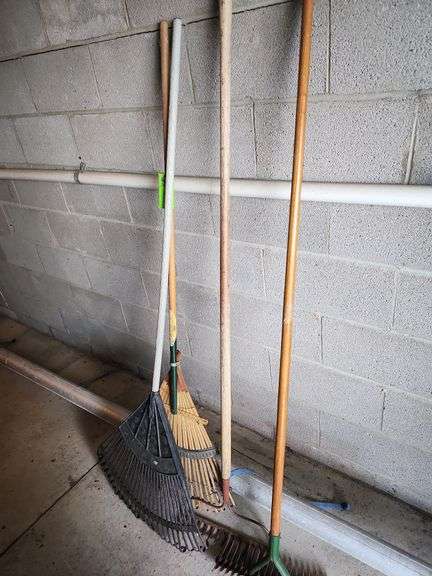Rakes and cultivator