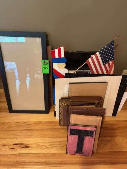 Picture frames, uncle Sam