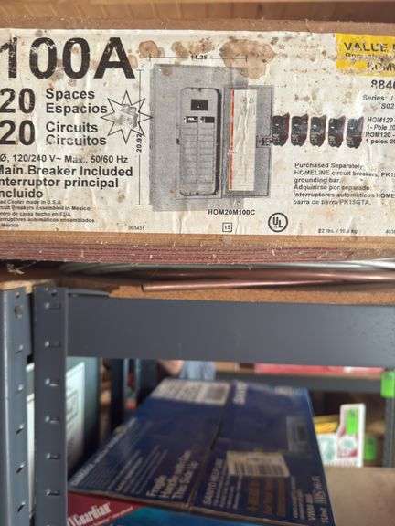 Breaker box Square D electric panel