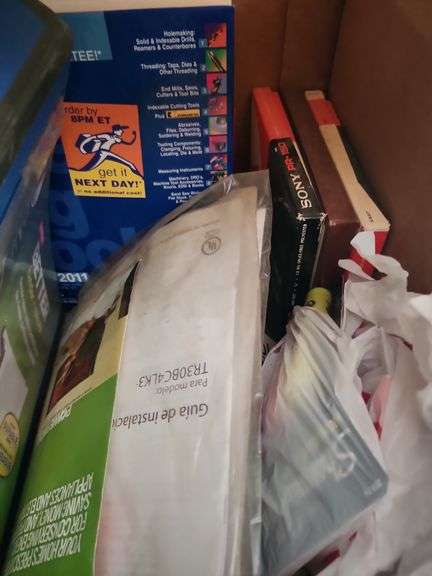 Looseleaf notebook and files